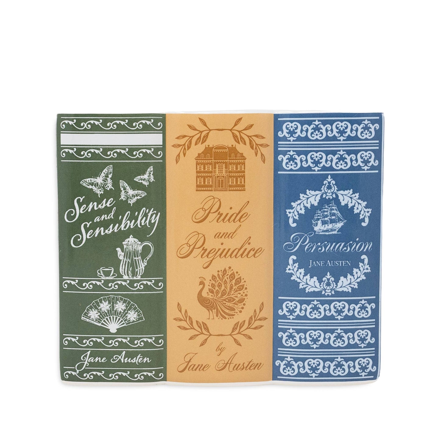Steel Mill & Co UK - Bookstack Pencil Cup - Jane Austen Collection