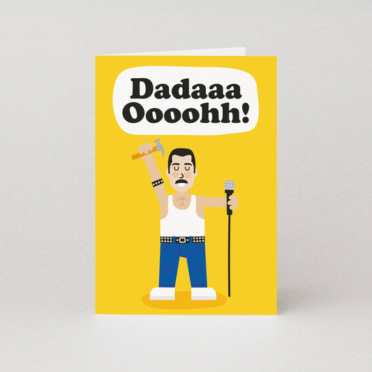 Studio Boketto - Dadaa Ooooh Greeting Card | Dad Birthday Card