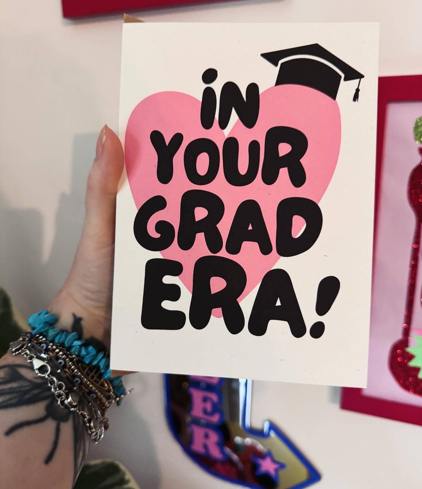 Blue Iris Designs Co - In your grad era! A6/5x7 card