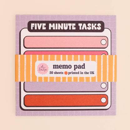 Oh, Laura - Memo Pad - Five Minute Tasks