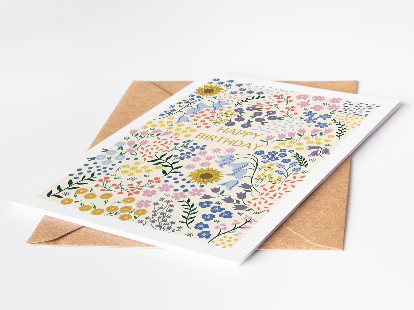 Not Today Tuesday - Birthday Card | Wildflower Meadow | Ditsy Florals