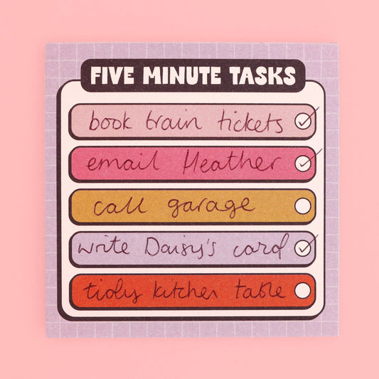 Oh, Laura - Memo Pad - Five Minute Tasks