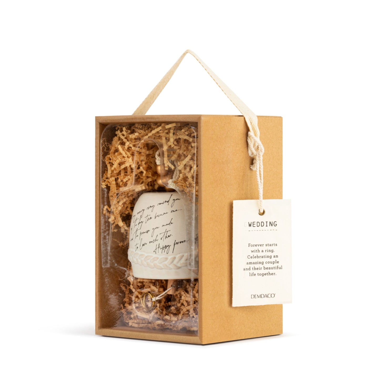 DEMDACO INSPIRED COLLECTION MINI BELL - HEART