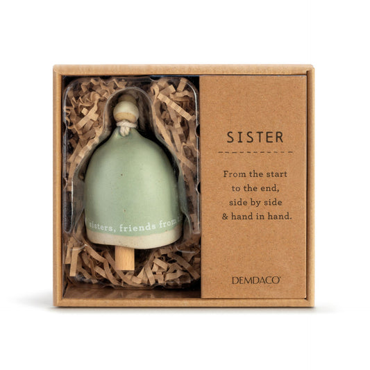 DEMDACO INSPIRED COLLECTION MINI BELL - SISTER