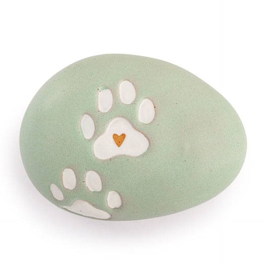 DEMDACO INSPIRED COLLECTION STONE - PAW PRINTS