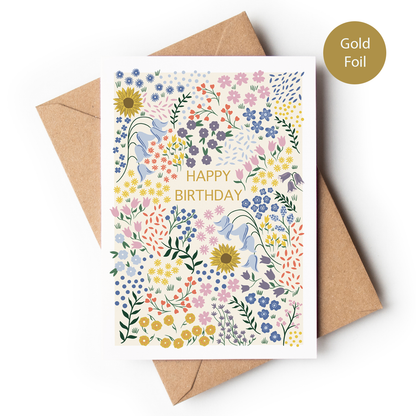 Not Today Tuesday - Birthday Card | Wildflower Meadow | Ditsy Florals