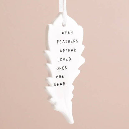 Lisa Angel - When Feathers Appear Hanging Decoration