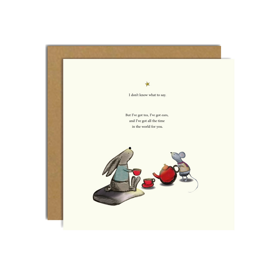 All The Time In The world Card by Toots design