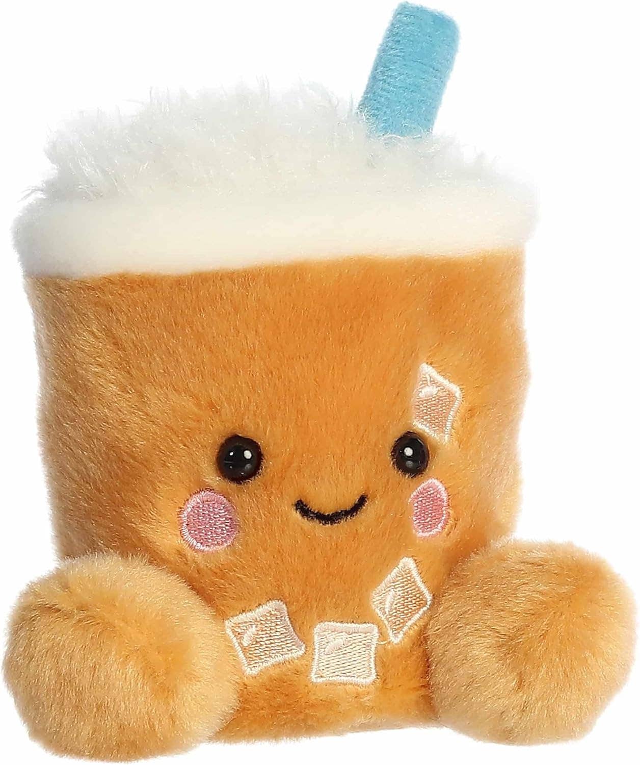 Limited edition USA - 5" Plush Pal Ashley Iced Coffee Hat Palm Pals Stuffed Animal