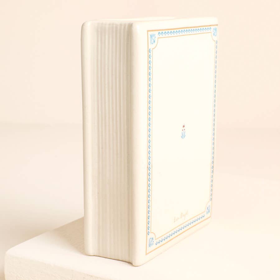 Lisa Angel - Tale As Old As Time Mini Ceramic Book Vase