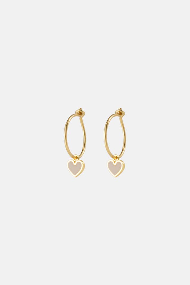 One & Eight - Eve Heart Earrings
