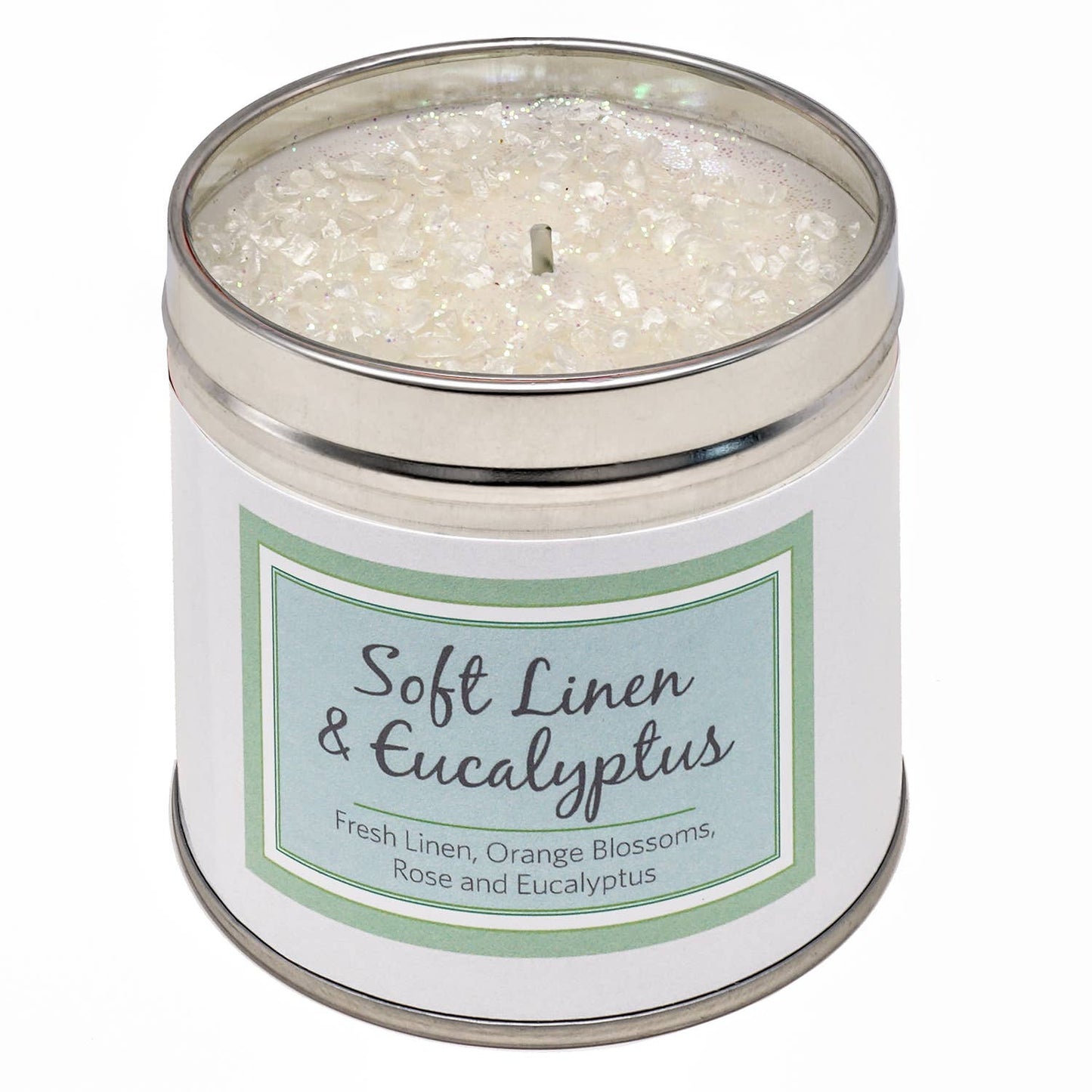 Best Kept Secrets - SERIOUSLY SCENTED CANDLE – SOFT LINEN AND EUCALYPTUS