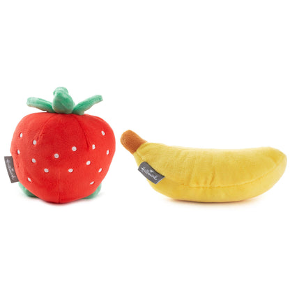 Hallmark - Better Together Strawberry and Banana Magnetic Plush Pair