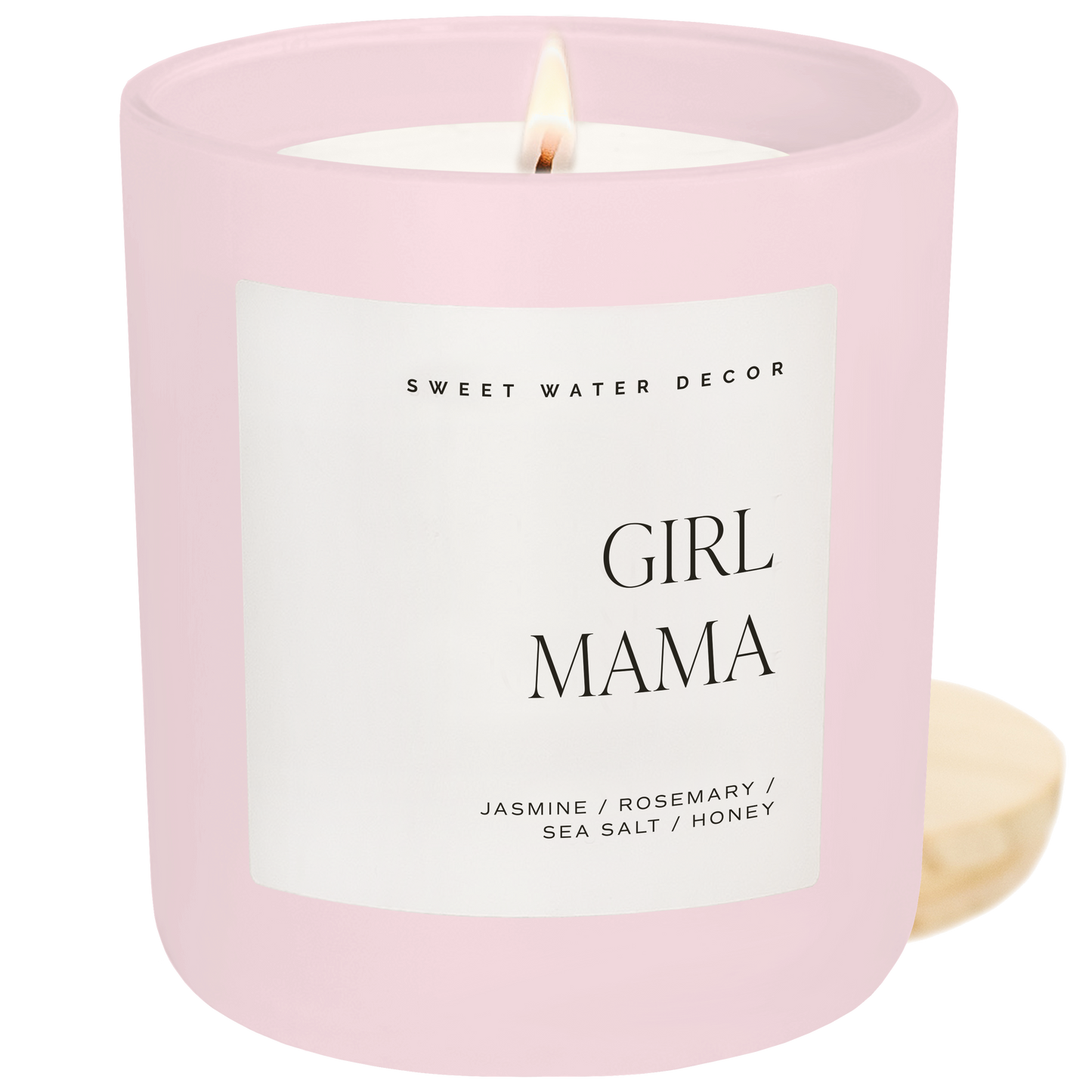 Sweet Water Decor - *NEW* Girl Mama 15 oz Soy Candle, Matte Jar - Mother's Day