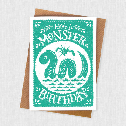 Alexandra Snowdon - Monster Birthday Card