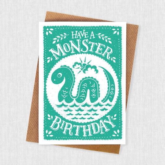 Alexandra Snowdon - Monster Birthday Card