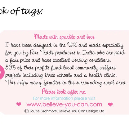 Flower Fairy .....(Personalise)' Keepsake Gift. multiple colour options