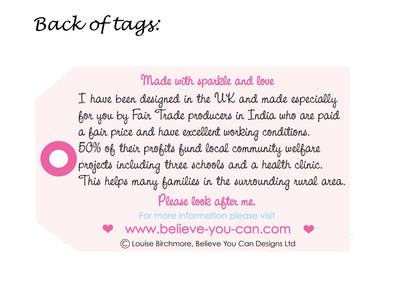 fairy Ballerina' (White) Fair Trade Keepsake Hanging Gift