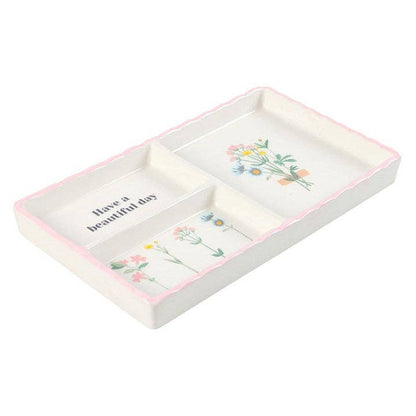 Have a Beautiful Day Floral Mother's Day Trinket Tray -birthday gift, mothers day gift