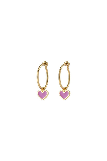 One & Eight - Orchid Eve Heart Huggies