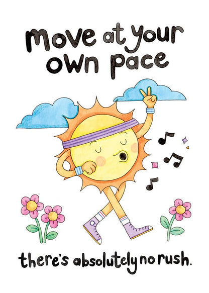 Nova & Me - Own Pace A4 Print