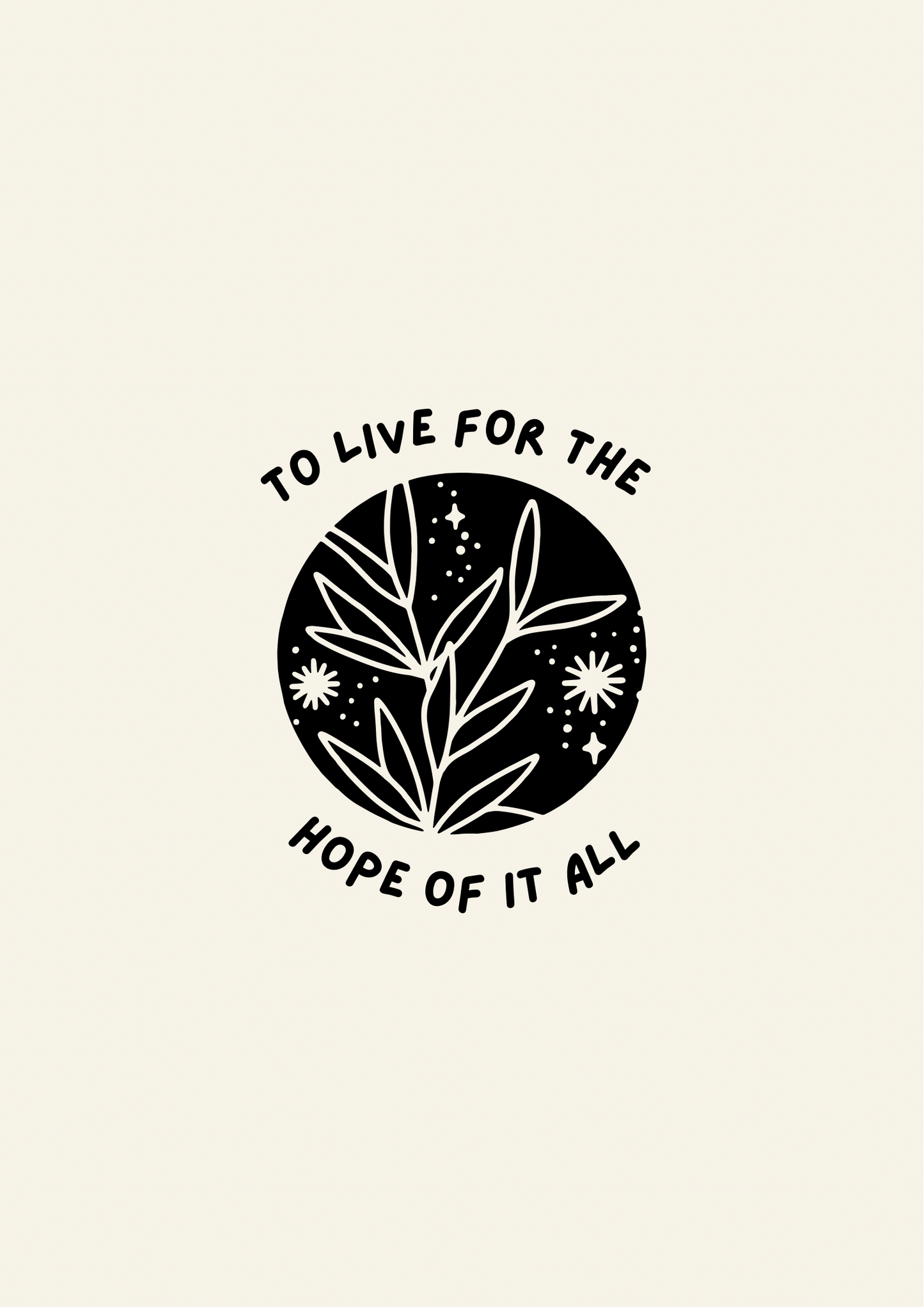 Blue Iris Designs Co - To live for the hope of it all Taylor Swift inspired print