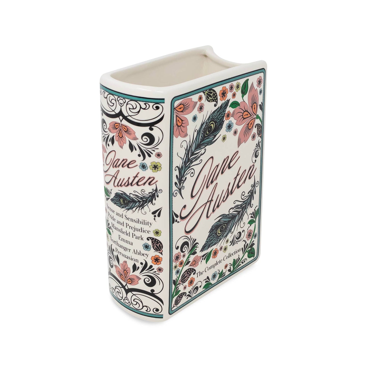 Steel Mill & Co UK - Large Book Vase - Jane Austen Collection