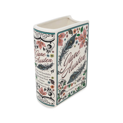 Steel Mill & Co UK - Large Book Vase - Jane Austen Collection