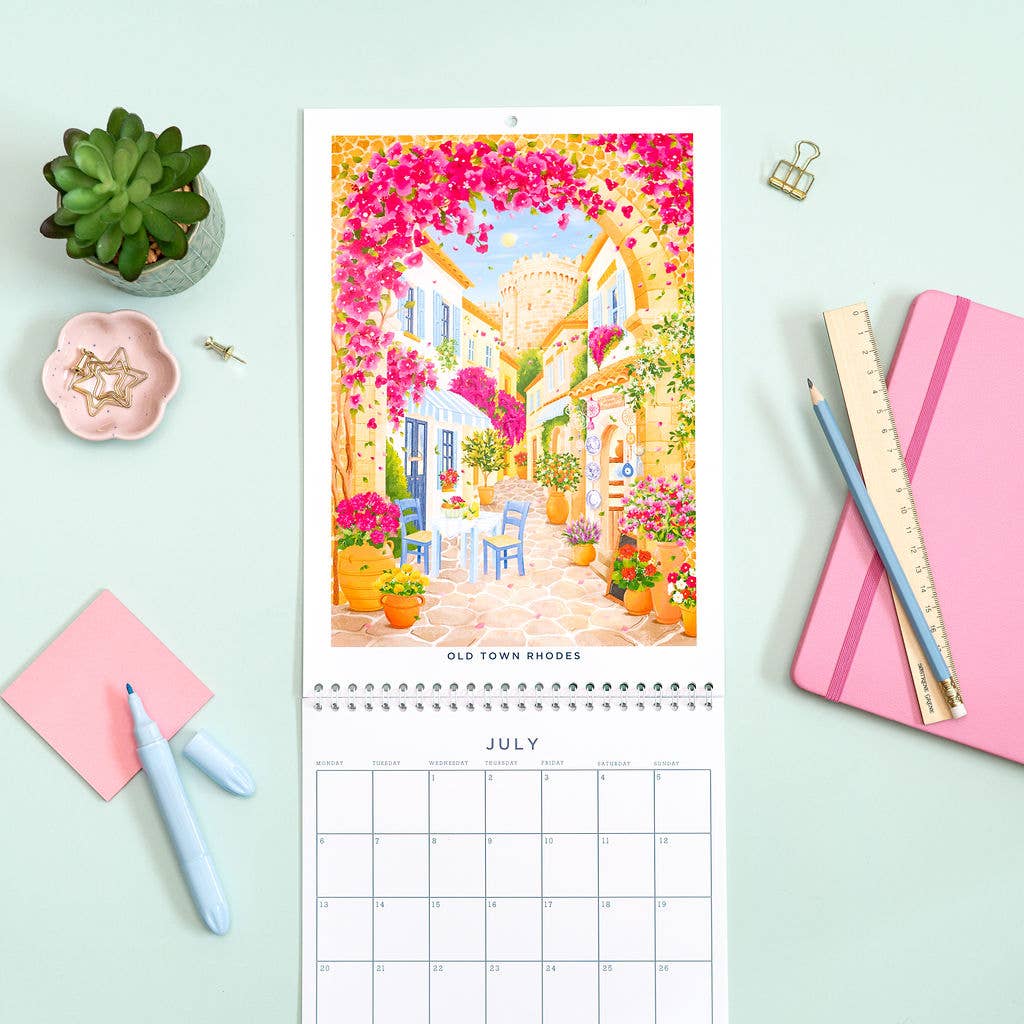 Simply, Katy - 2026 Travel Calendar 