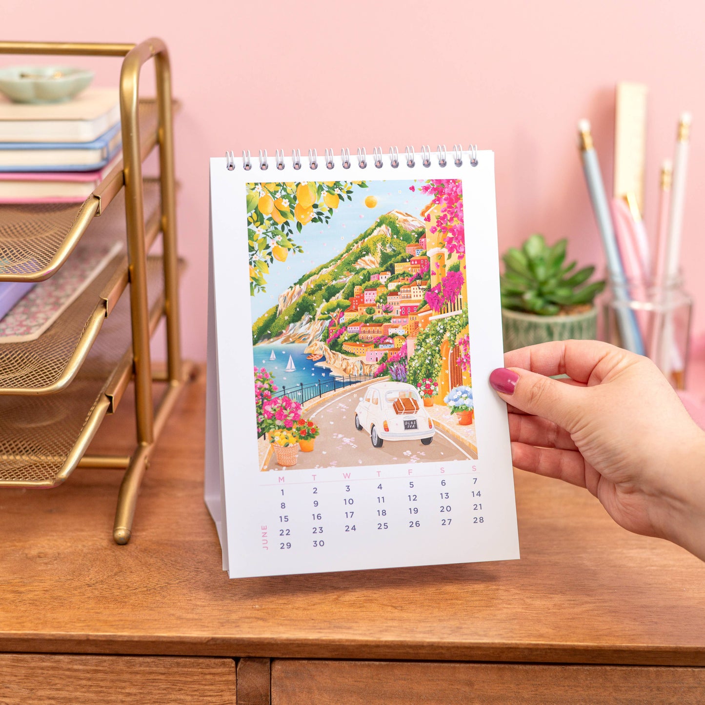 Simply, Katy - 2026 Travel: Desk Calendar