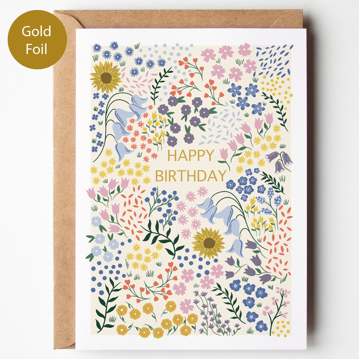 Not Today Tuesday - Birthday Card | Wildflower Meadow | Ditsy Florals