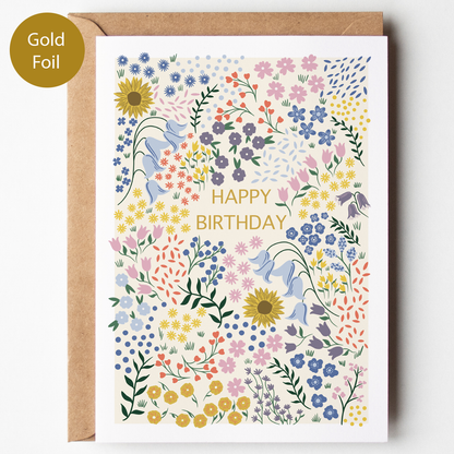 Not Today Tuesday - Birthday Card | Wildflower Meadow | Ditsy Florals