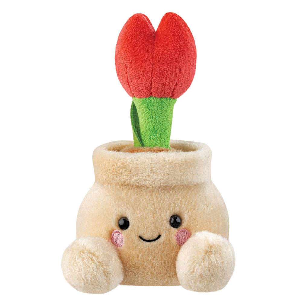 Aurora World - Palm Pals Lilybelle Potted Tulip Soft Toy