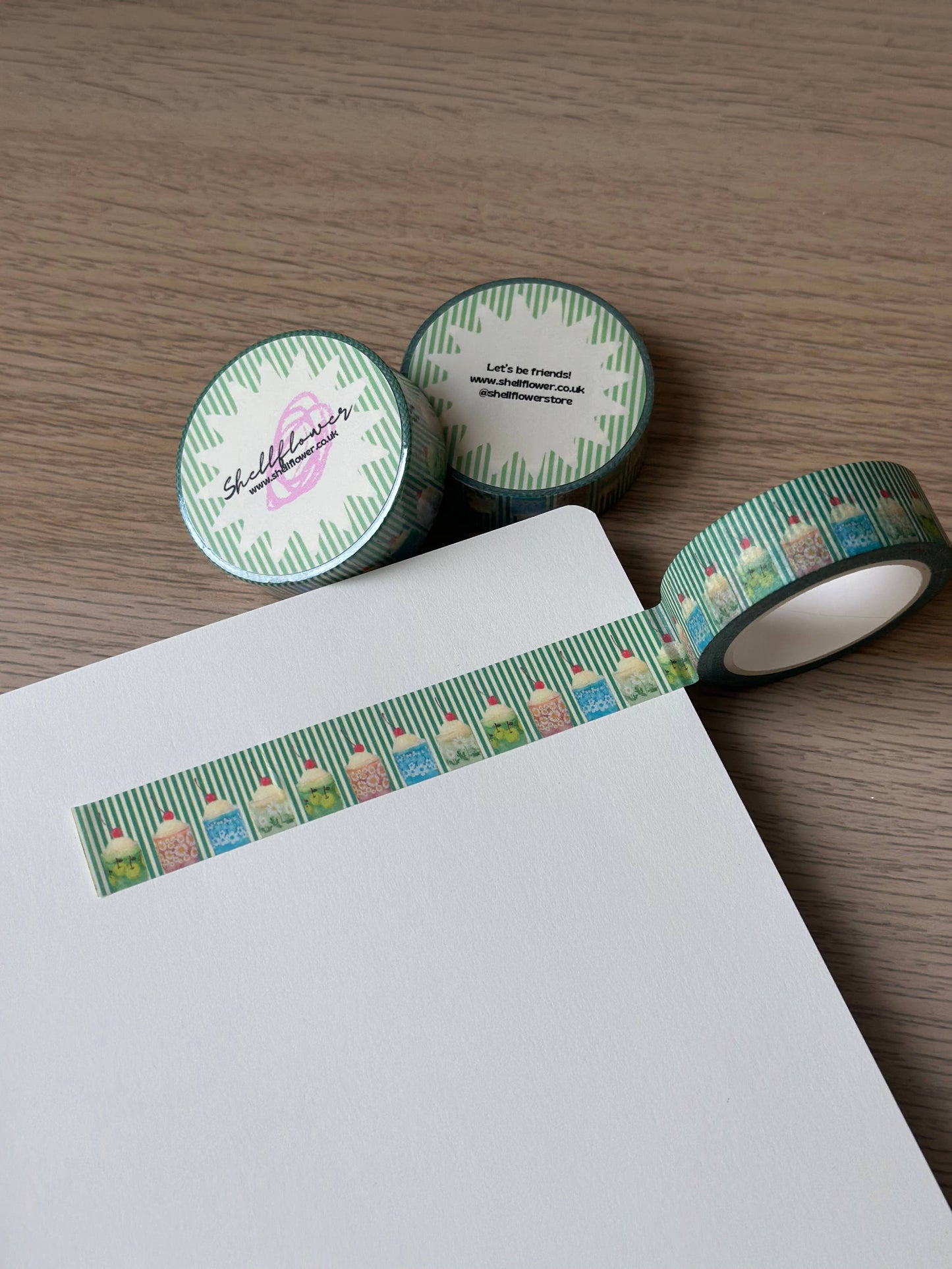 Shellflower - Soda Washi Tape