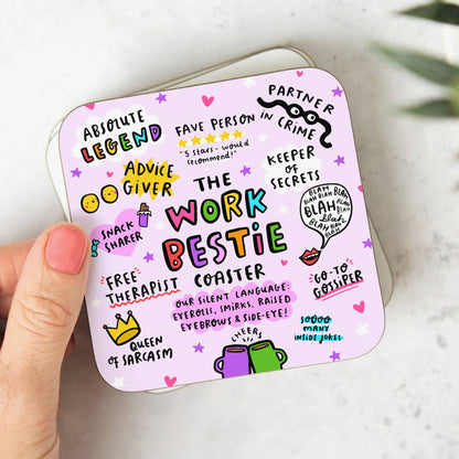 - Work Bestie Coaster