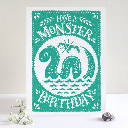 Alexandra Snowdon - Monster Birthday Card