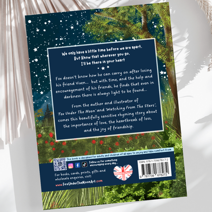 Fox Under The Moon - 'The Longest Night' Paperback Book