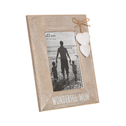 Sass and Belle - Wonderful Mum Heart Frame