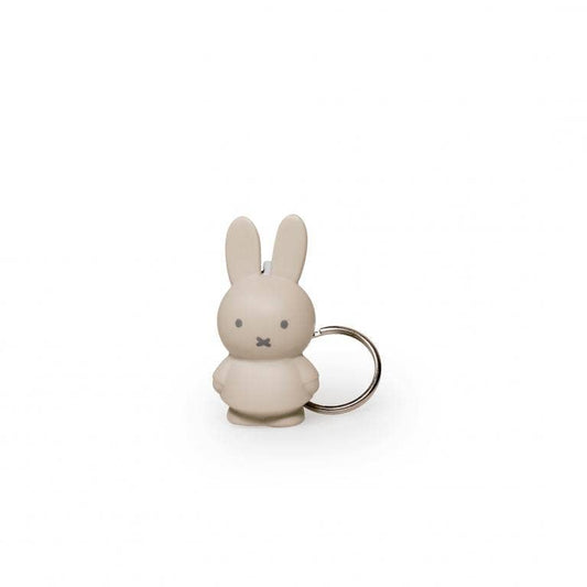 Miffy by S-c Brands - Miffy Keyring - Sand Beige - 6cm
