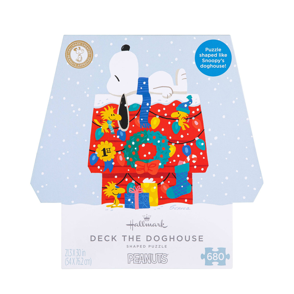 Hallmark - Peanuts™ Snoopy Red Doghouse 680-Piece Jigsaw Puzzle