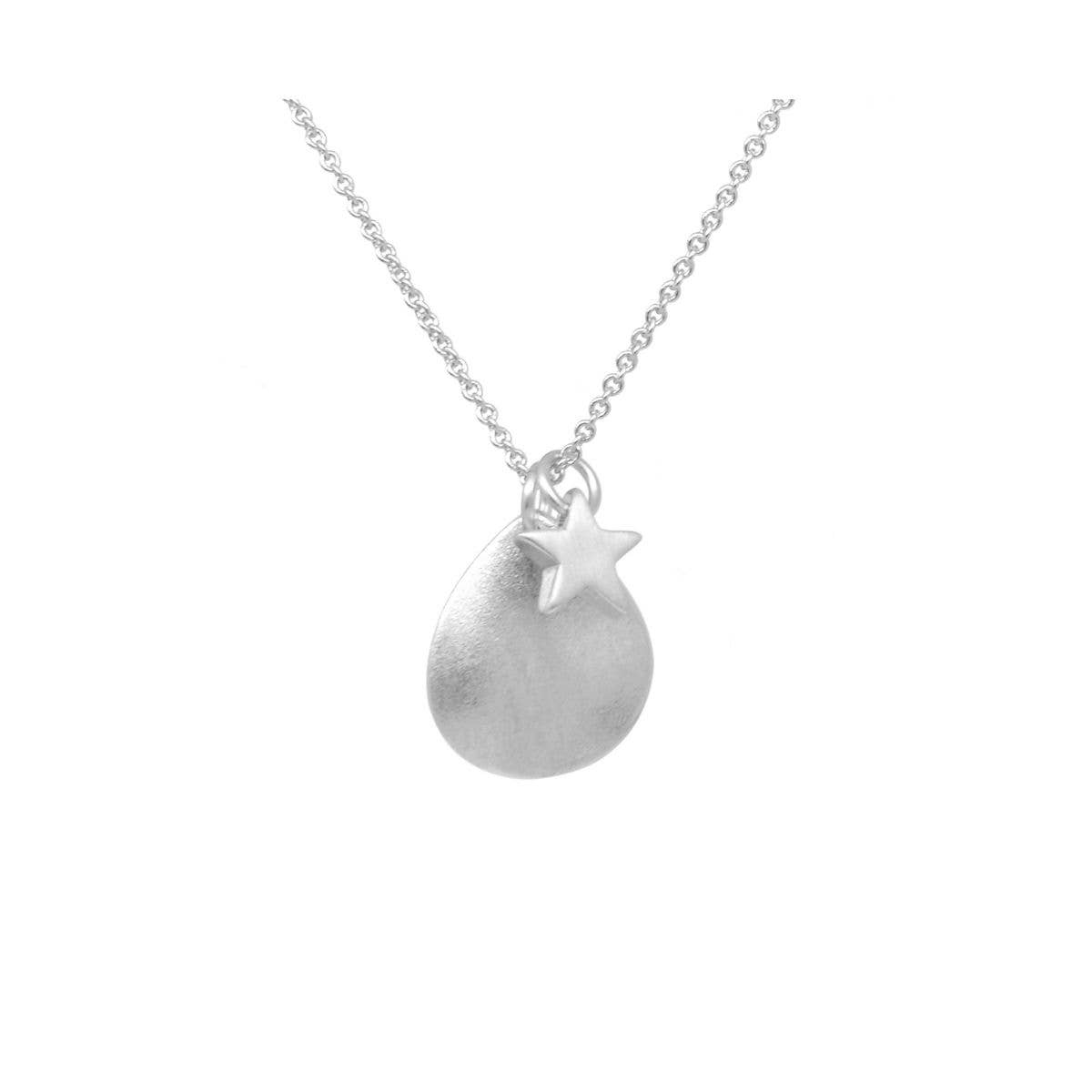 White Leaf - 'One in a Million' Necklace in Silver