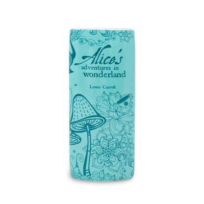 Steel Mill & Co UK - Small Book Vase, Alice in Wonderland - Blue