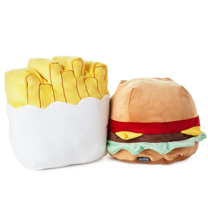 Hallmark - Better Together Jumbo Burger And Fries Magnetic Plush Pair