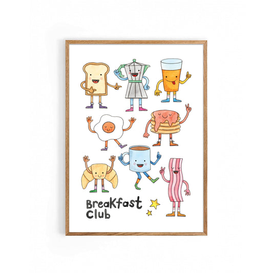 Nova & Me - Breakfast Club A4 Print