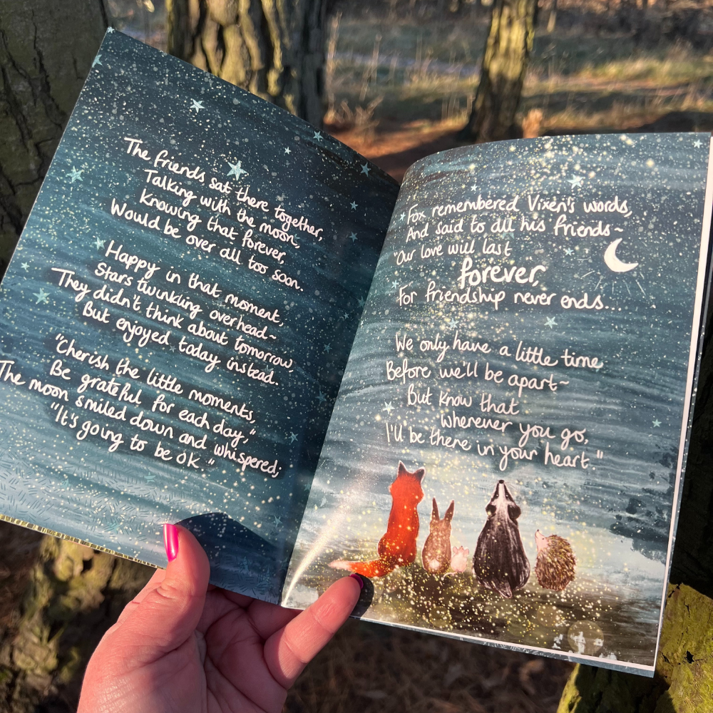 Fox Under The Moon - 'The Longest Night' Paperback Book