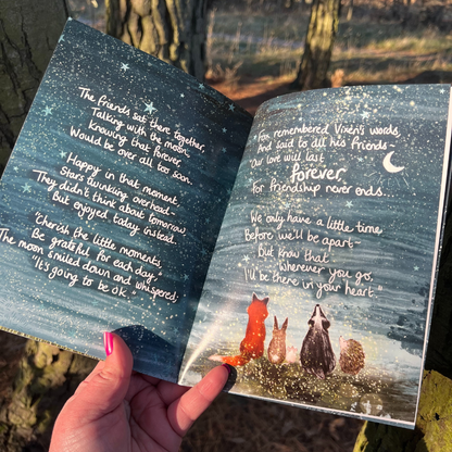 Fox Under The Moon - 'The Longest Night' Paperback Book