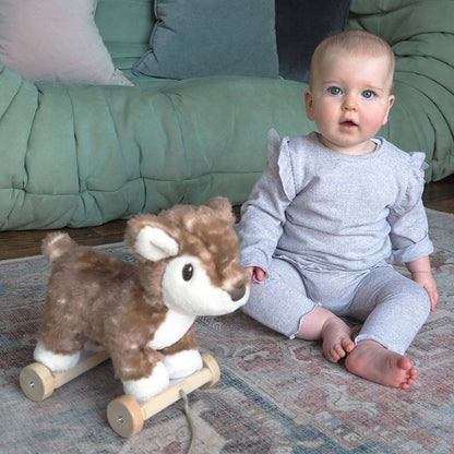 Little Bird Told Me Uk - Willow Deer Pull Along Toy