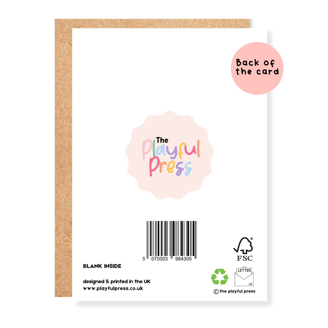 The Playful Press - Tying the Knot Wedding Greeting Card