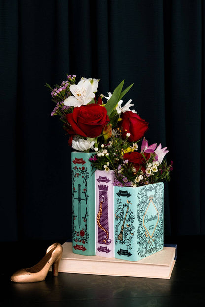 Steel Mill & Co UK - Triple Book Vase, Grimm's Fairy Tales