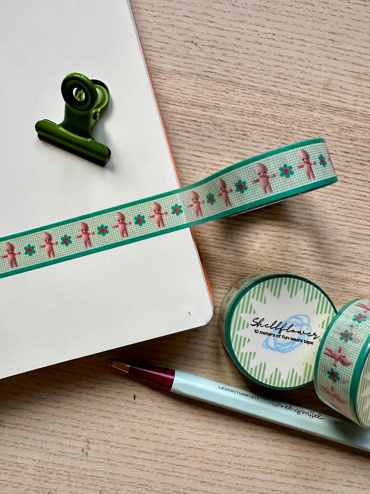 Shellflower - Kewpie Baby Washi Tape 